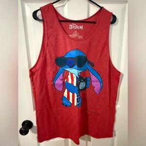 BNWT Size XL Disney Red Stitch Graphic Tee